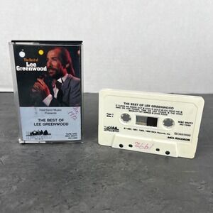 The Best of Lee Greenwood Cassette Tape Heartland Music 1986 HC-1040